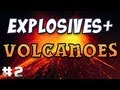 Minecraft - Volcanos & Raining TNT - Explosives+ Mod Part 2