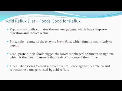 how to avoid acid reflux