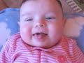 our daughter kayleigh started babbling for the first time just before she was five months old.