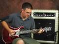 Demo vintage Kustom K100 amp with Paul Reed Smith PRS guitar