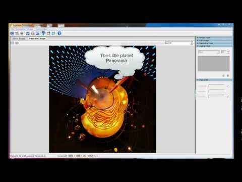 How to Conver the Panoramic Image into Panorama Little Planet by Easypano Panoweaver 8.mp4