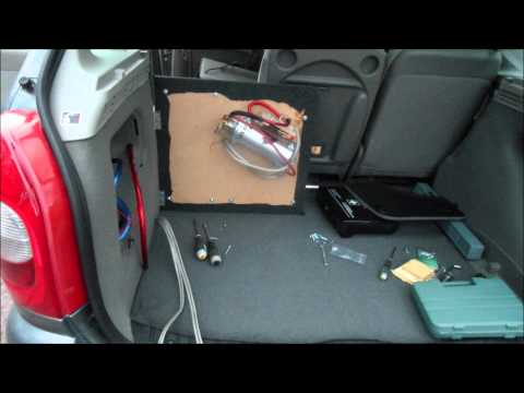 how to fit a towbar to a citroen xsara picasso