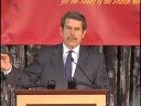 ev yaroslavsky (los angeles county supervisor, third district) tells his origin story at the 10th annual carmen and louis warschaw distinguished lecture, sponsored by the usc casden institute for the study of the jewish role in american life, on april 16, 2008.