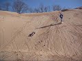 Baja 5b playing in pit