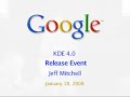 KDE4 Release Event