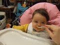 Baby makes weird noises, piggy nose, cute mouth... Baby makes weird noises, piggy nose, cute mouth...