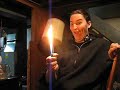 dumb ass with a tweeked lighter