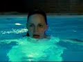 callista flockhart fall in a pool fully clothed and sally field jump in