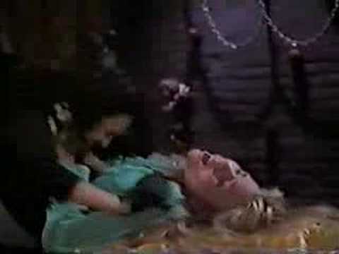 Catfight brunette
