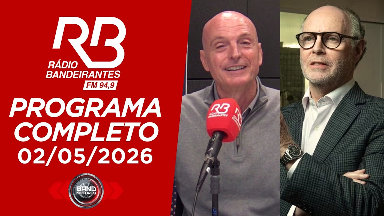Band Motores na Rádio Bandeirantes | 02/05/2026