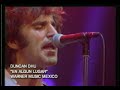 duncan dhu en directo cantando la cancion 