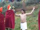 representación del via crucis