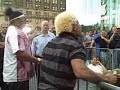 Man Tells Line They are Going to Hell: NY Apple Store Man Tells Line They are Going to Hell: NY Apple Store