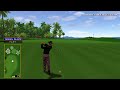 Golden Tee Great Shot on Tahiti Cove!