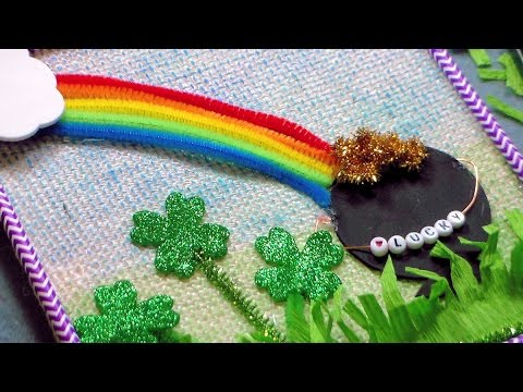 Saint Patrick's Day Wall Hanging: Kids Craft