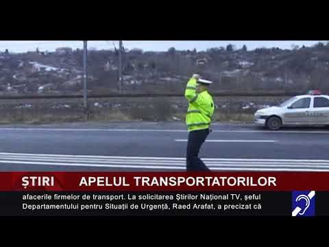 Apelul transportatorilor rutieri către Guvern