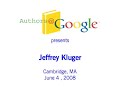 Authors@Google: Jeffrey Kluger