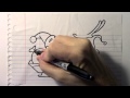 Chibi Santa & Rudolph (Speed Drawing)