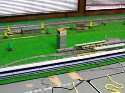 一畑電車のジオラマ