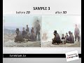 transforming 2d image to 3d
