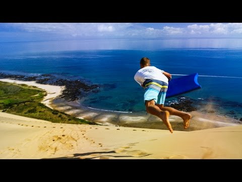 Sandboarding Supertramp Style - Play On in New Zealand!