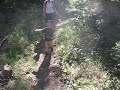 Sam hiking
