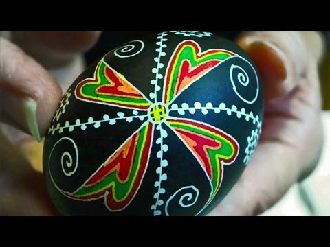 how to dye ukrainian easter eggs