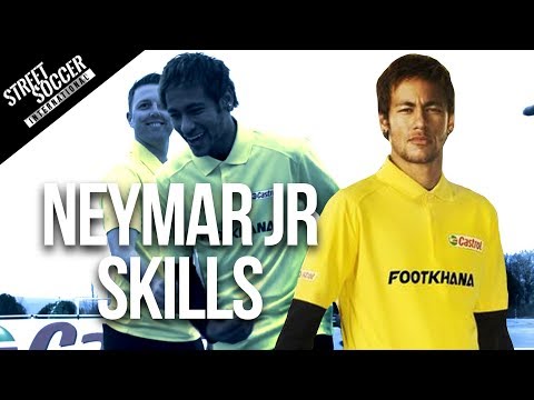 Neymar skills 2014 - Learn Brazilian skills with Neymar & Cafu