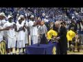 SEC Tournament trophy presentation