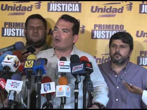 Tomas Guanipa ratificó el compromiso de la Unidad con los venezolanos para que el Revocatorio se realice este año