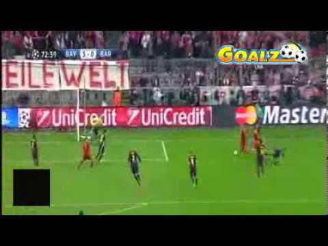 Bayern Munich VS Barcelona 4-0 All Goals and Highlights 24.04.2013
