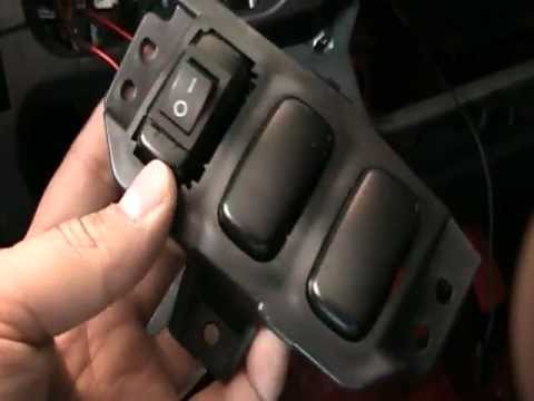 Glove box light install 08 lancer
