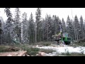 Harvester John Deere 1170E and Forwarder 1110E From: John Deere Forestry. Website: www.deereforestry.com YouTube Channel www.youtube.com -------------------------------------------------------------------------------------------------- Video available at: www.woodharvesting.com Site www.colheitademadeira.com.br