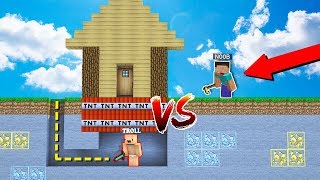 TROLL BEBEK VS NOOB BEBEK 😲 Minecraft Dizisi #1