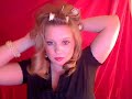 How make front hair poof ponytail - Leslie Star
