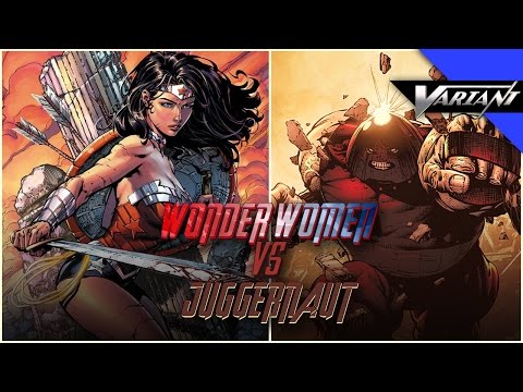 Wonder Woman VS Juggernaut: Epic Battle!