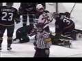 Patrik Elias almost kills Philippe Boucher