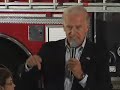 Joe Biden speaks with Firefighters in Cudahy, WI Joe Biden speaks with Firefighters in Cudahy, WI