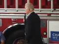 Joe Biden speaks with Firefighters in Cudahy, WI