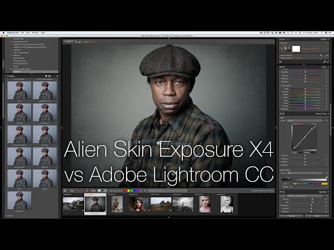 Alien Skin Exposure X4 vs Lightroom CC - Vergleichstest RAW-Konverter