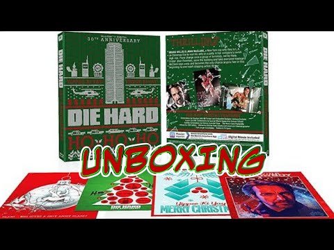 DIE HARD 30TH ANNIVERSARY BLU-RAY UNBOXING.