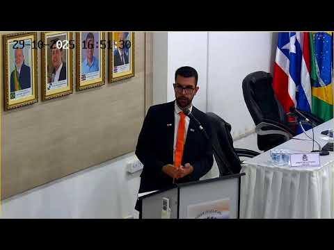 33ª SESSÃO ORDINÁRIA EM 29 DE OUTUBRO DE 2025