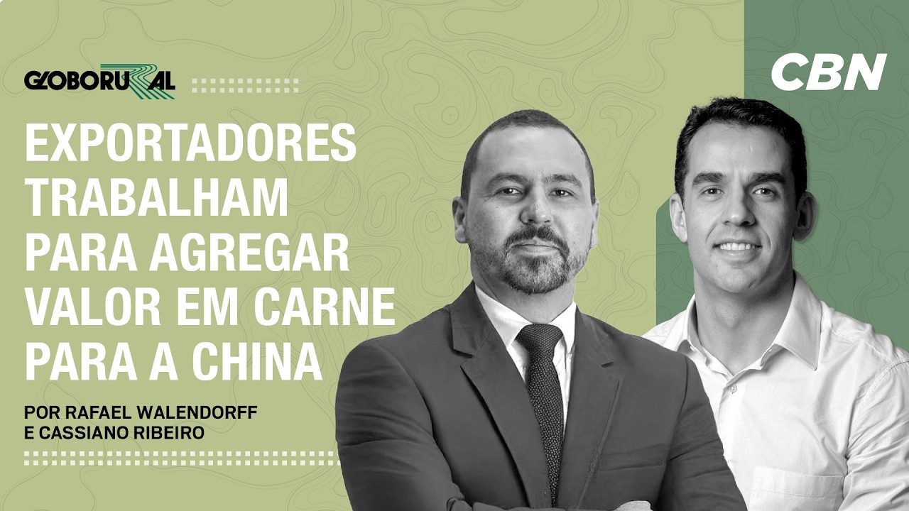 Exportadores trabalham para agregar valor em carne para a China | Globo Rural