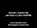 The Dangers of Dog Food
