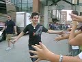 I TOUCHED HIS HAND! hehe!