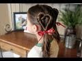 Double Heart Twists | Valentine's Day Hairstyles