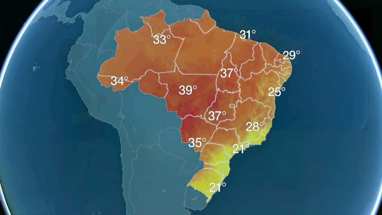 Tempo ensolarado deve marcar o sábado na região sul do país  I 13/09/2025