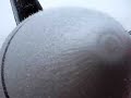 Awesome Ice Formation on Propeller Spinner Awesome Ice Formation on Propeller Spinner