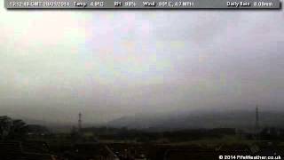 28 January 2014 - WeatherCam Timelapse - FifeWeather.co.uk