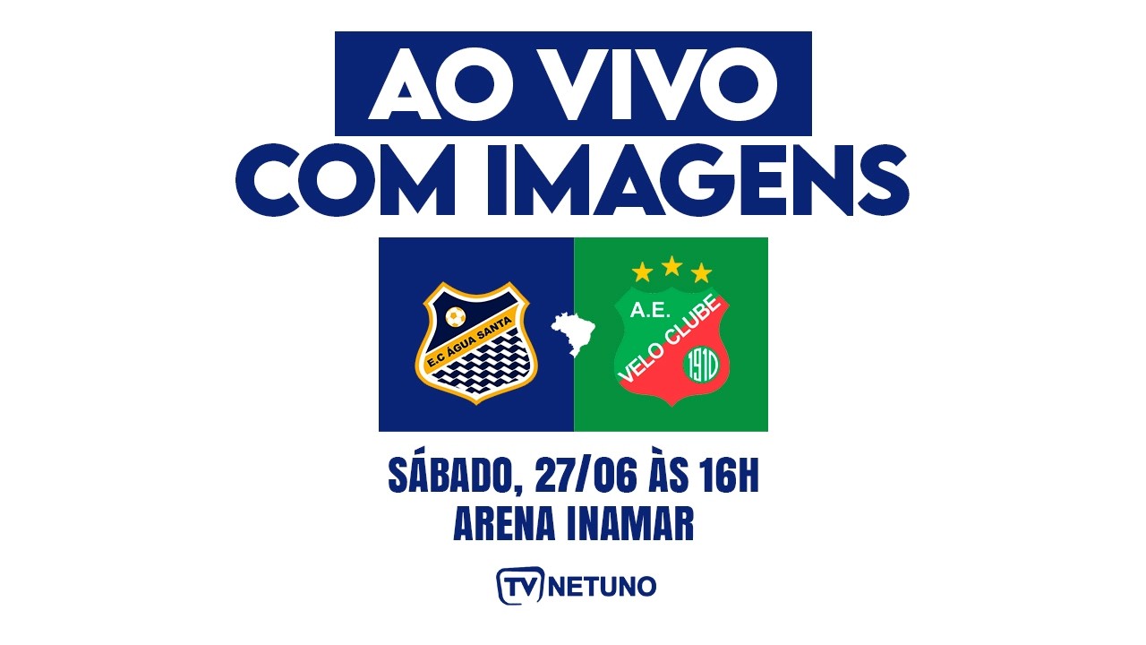 Água Santa-SP x Velo Clube-SP - Campeonato Brasileiro série D (AO VIVO E COM IMAGENS)